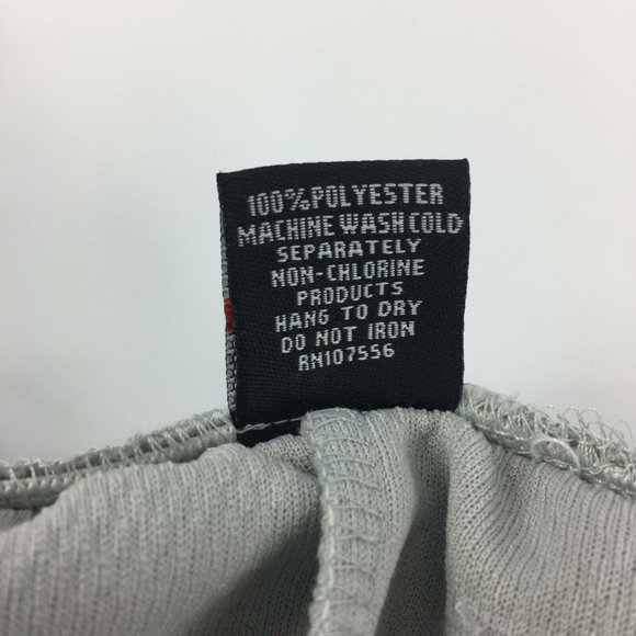 Athletic Zippy Sports Grey Zipper Pockets Size XL - Picture 3 of 5